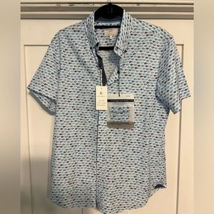 Con.struct short sleeve dress shirt